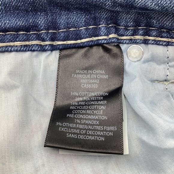 Ninth Hall Mens Stack Flare Snake Eagle Pocket Jeans Blue 34‎ x 36 NWT - Picture 11 of 12